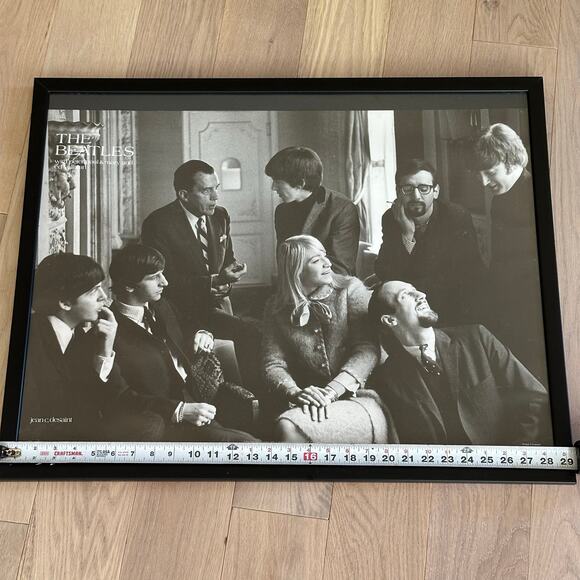 The Beatles, Ed Sullivan, Peter, Paul & Mary John C. Desaint Framed Poster 1964 - Picture 5 of 10